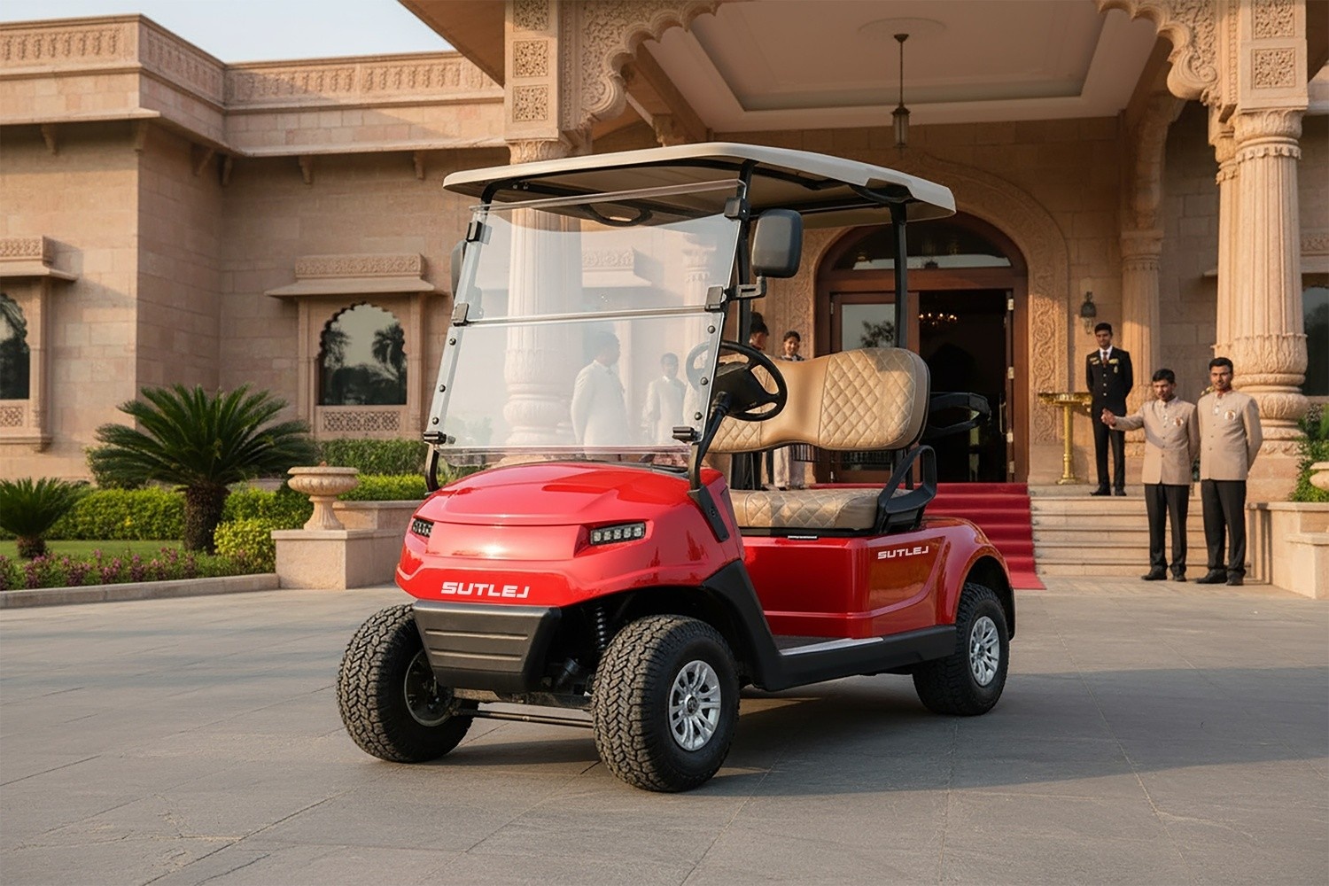 Golf Cart Off Road Tires Country Club Two Seater